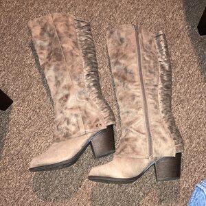 Fergalicious leather boots